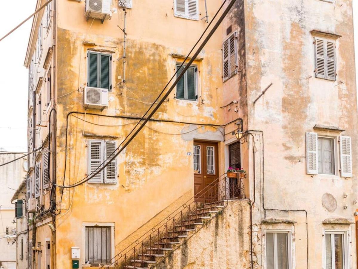 La Casa Con La Vista Delle Fortezze By Corfuescapes Appartement Corfu  Buitenkant foto