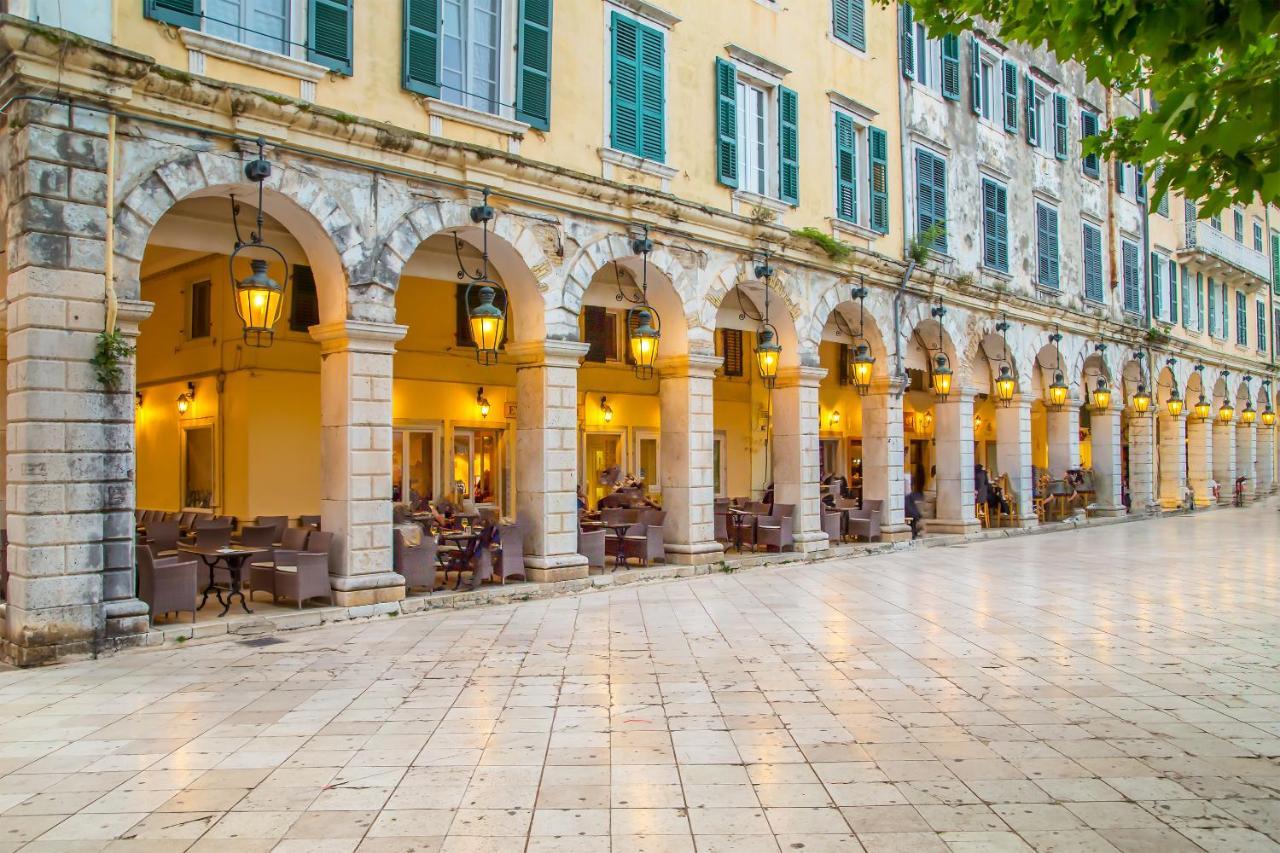 La Casa Con La Vista Delle Fortezze By Corfuescapes Appartement Corfu  Buitenkant foto